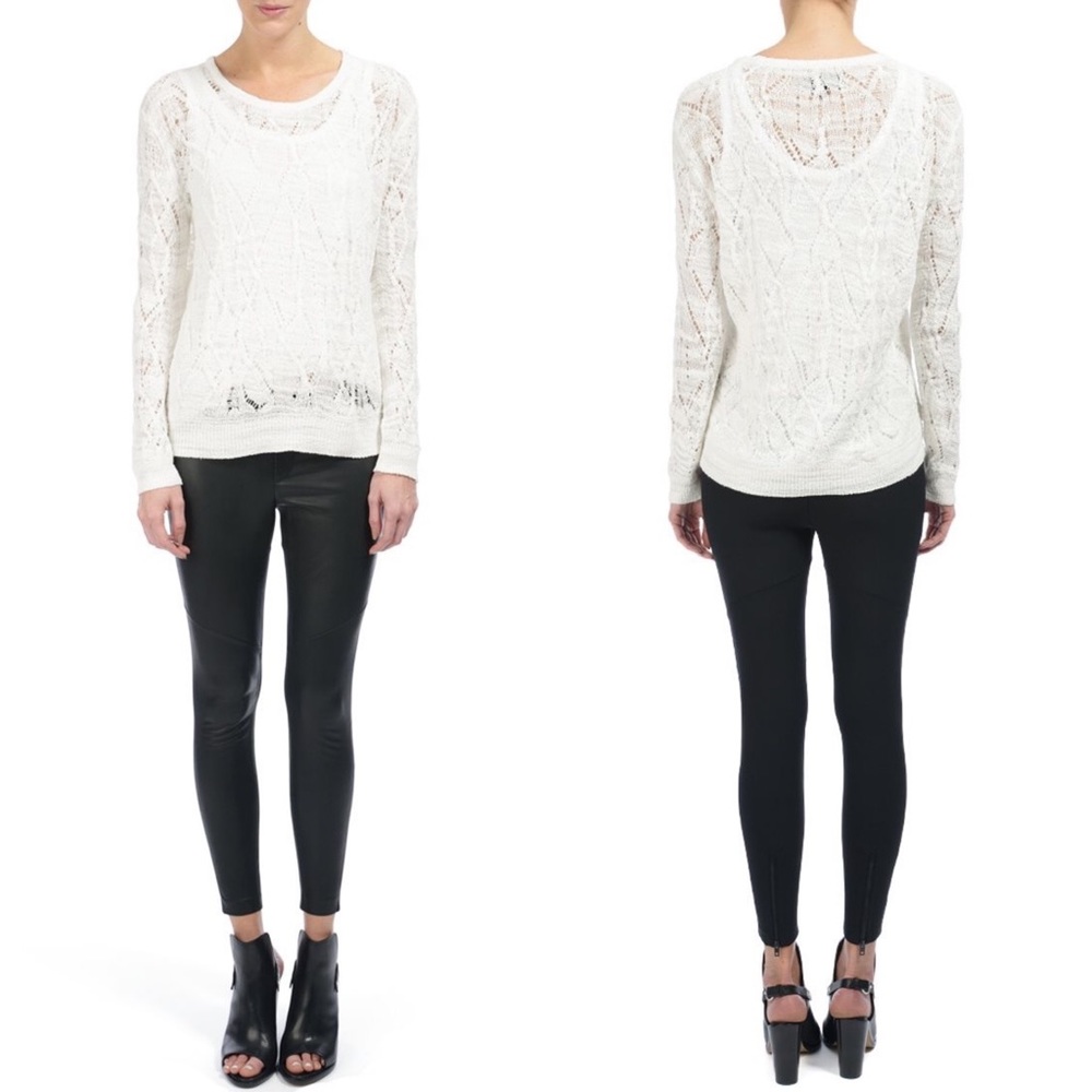 R A G & B O N E : “Kaitlyn” Stretch Knit Sweater